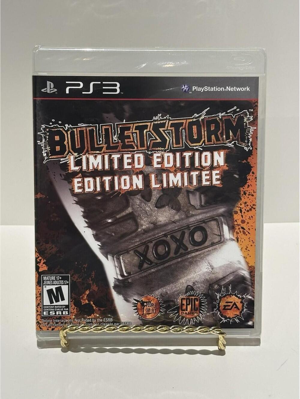 BulletStorm: Limited Edition - Sony PlayStation 3 PS3 - NEW & FACTORY SEALED